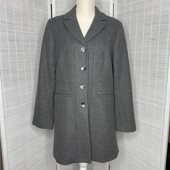 Pendleton Gray Blazer Classic Wool Design Size M - Picture 1 of 8